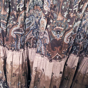 Faded Glory Skirts - Denim & Cotton Paisley Skirt 22W Faded Glory Skirts - Denim & Cotton Paisley Skirt 22W